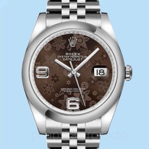 Rolex Datejust 116200BFAJ Masculino 36mm Pulseira