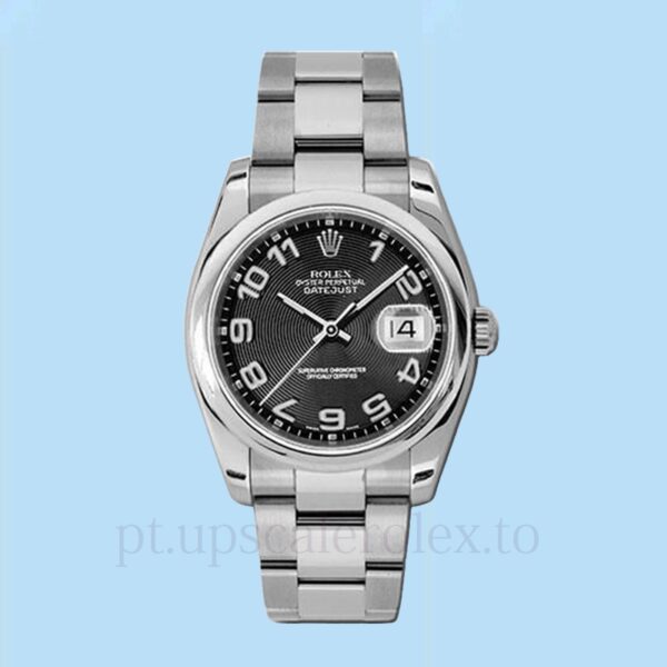 Rolex Datejust 116200BKCAO Masculino 36mm Automático Mostrador concêntrico preto - Image 2