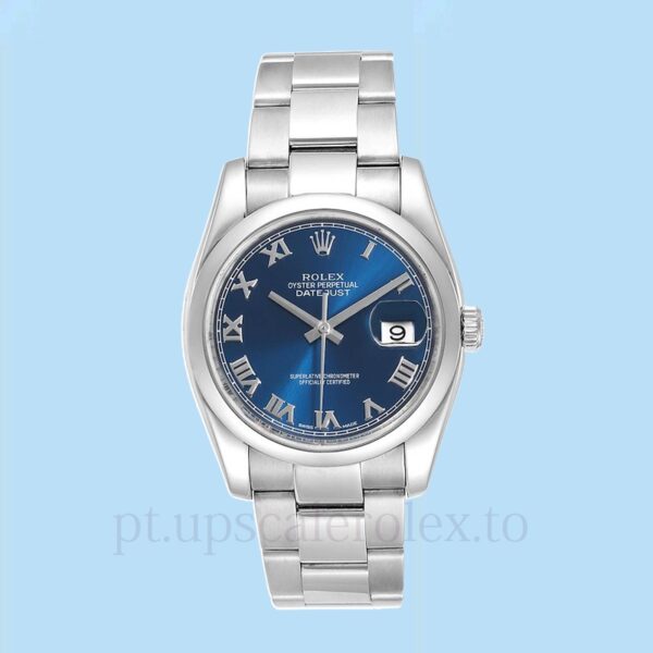 Rolex Datejust Masculino 116200BLRO Automático Mostrador azul - Image 2