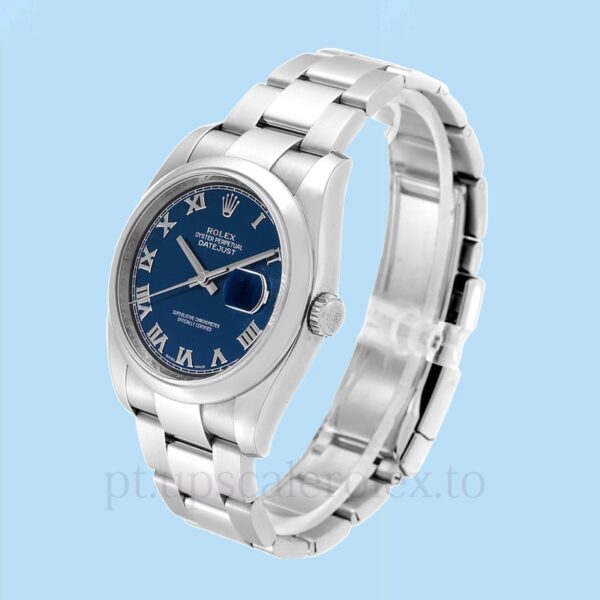 Rolex Datejust Masculino 116200BLRO Automático Mostrador azul - Image 3