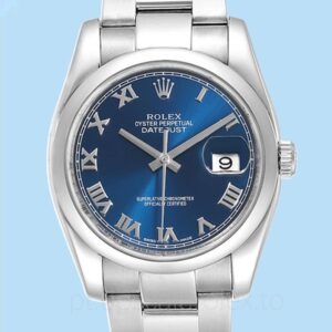Rolex Datejust Masculino 116200BLRO Automático Mostrador azul