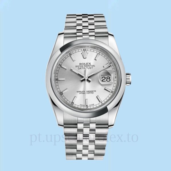 Rolex Datejust Masculino 116200SSJ Mostrador prateado Automático - Image 2