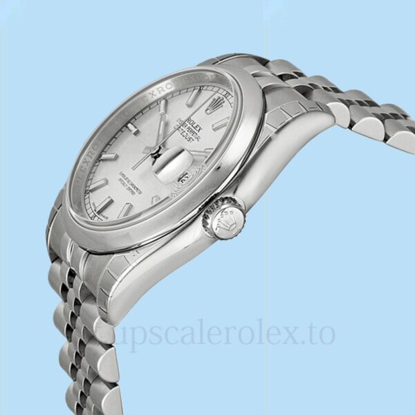 Rolex Datejust Masculino 116200SSJ Mostrador prateado Automático - Image 3