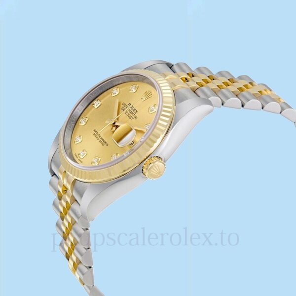 Rolex Datejust Masculino 116233-CDJ 36mm Mostrador de champanhe - Image 3