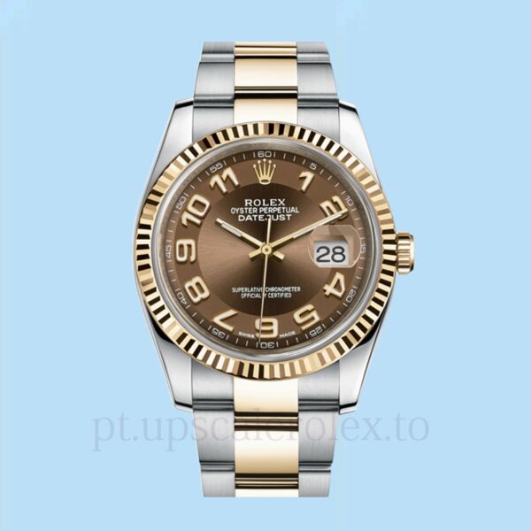 Rolex Datejust Masculino 116233BRAO Oysterlock 36mm - Image 2