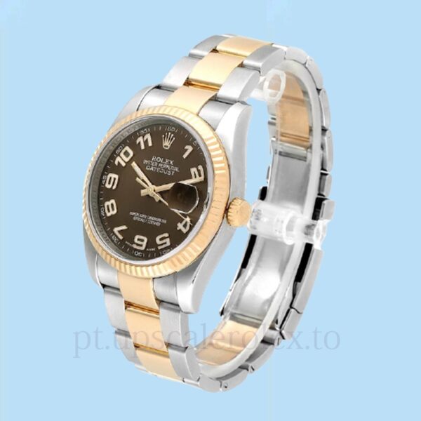 Rolex Datejust Masculino 116233BRAO Oysterlock 36mm - Image 3