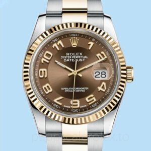 Rolex Datejust Masculino 116233BRAO Oysterlock 36mm