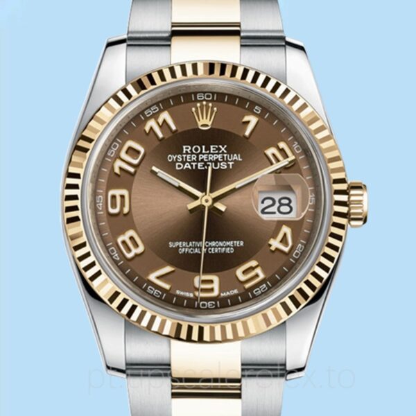 Rolex Datejust Masculino 116233BRAO Oysterlock 36mm