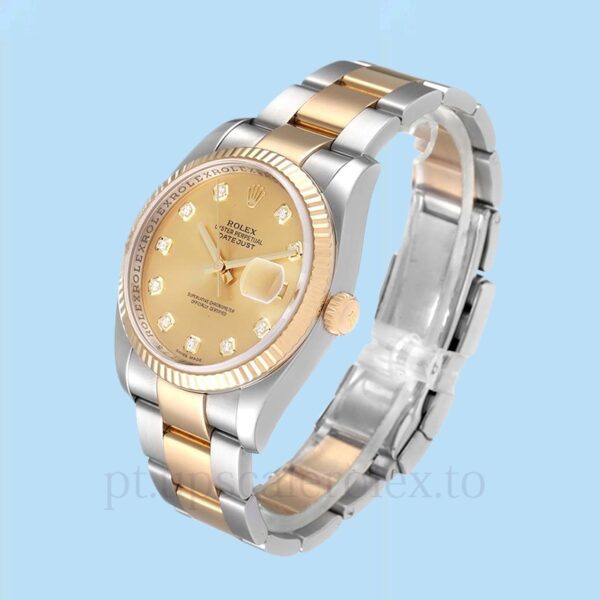 Rolex Datejust Masculino 116233CDO Oysterlock 36mm - Image 3