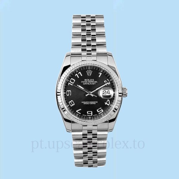 Rolex Datejust 116234BKCAJ Masculino Pulseira Mostrador preto Automático - Image 2