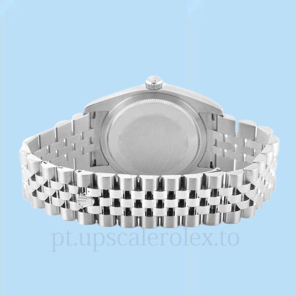 Rolex Datejust 116234BKDJ Masculino Tom prata Pulseira Automático - Image 4