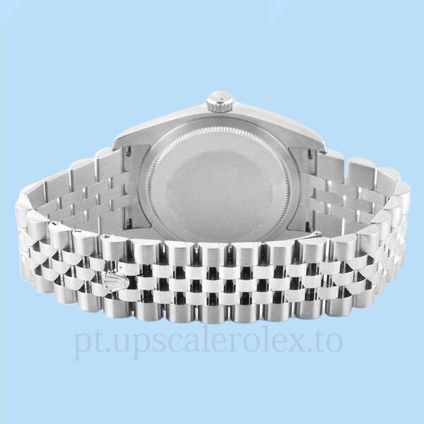 Rolex Datejust 116234BKMDJ Masculino Automático Tom prata Madrepérola Dial - Image 4
