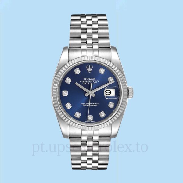 Rolex Datejust 116234BLDJ Masculino 36mm Mostrador azul Automático - Image 2