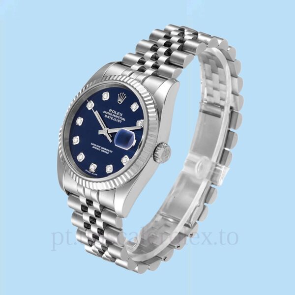 Rolex Datejust 116234BLDJ Masculino 36mm Mostrador azul Automático - Image 3