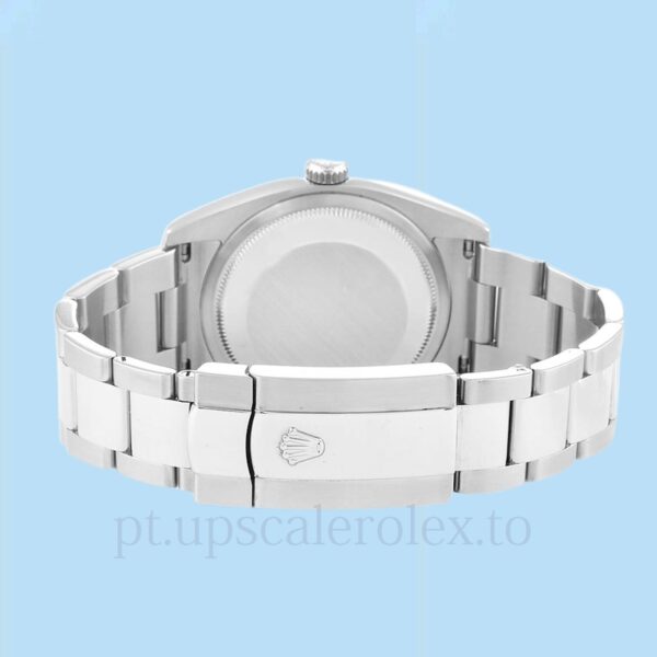Rolex Datejust 116234BLDO Masculino Mostrador azul Tom prata Oysterlock - Image 4