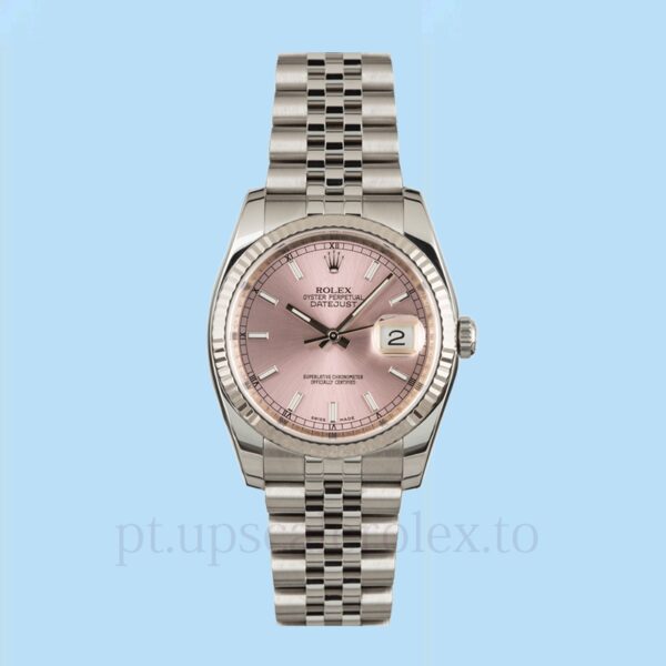 Rolex Datejust Masculino 116234PSJ Automático 36mm Pulseira - Image 2