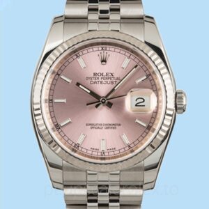 Rolex Datejust Masculino 116234PSJ Automático 36mm Pulseira