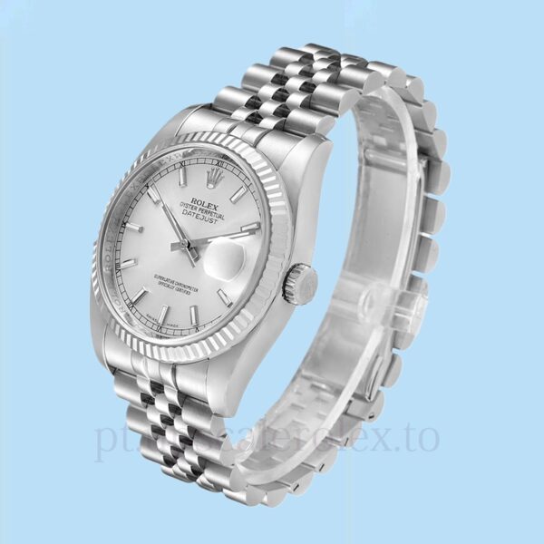 Rolex Datejust 116234SSJ Masculino Tom prata 36mm Automático - Image 3