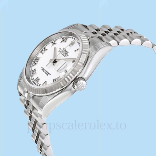 Rolex Datejust Masculino 116234WRJ Mostrador branco 36mm - Image 3