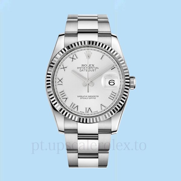 Rolex Datejust 116234WRO Masculino Tom prata Automático - Image 2