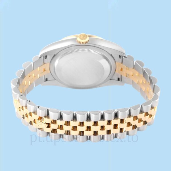Rolex Datejust 116243BKDJ Masculino Mostrador preto Pulseira - Image 4