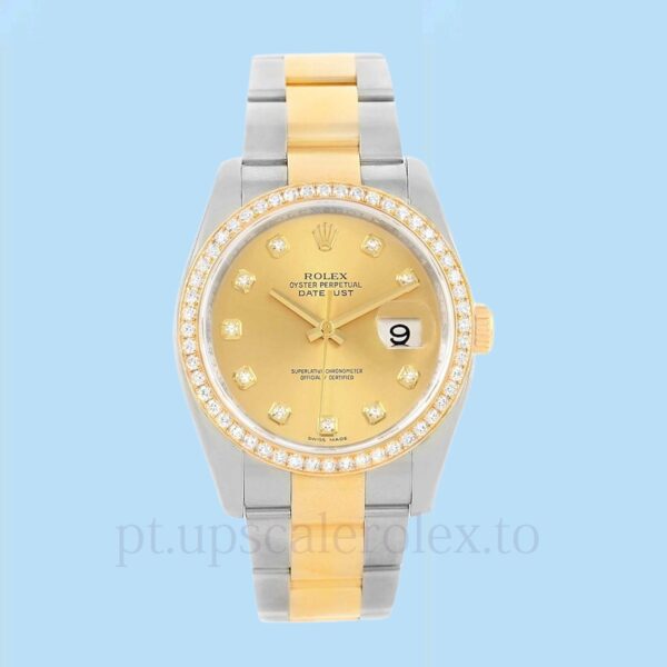 Rolex Datejust 116243CDO Masculino Oysterlock 36mm Automático - Image 2