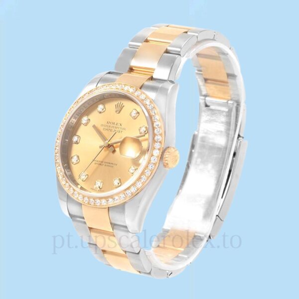Rolex Datejust 116243CDO Masculino Oysterlock 36mm Automático - Image 3