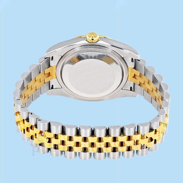 Rolex Datejust 116243CJDJ Masculino Pulseira Automático Tom prata - Image 4