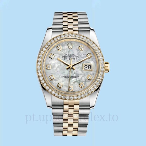 Rolex Datejust 116243MDJ Masculino Pulseira 36mm - Image 2
