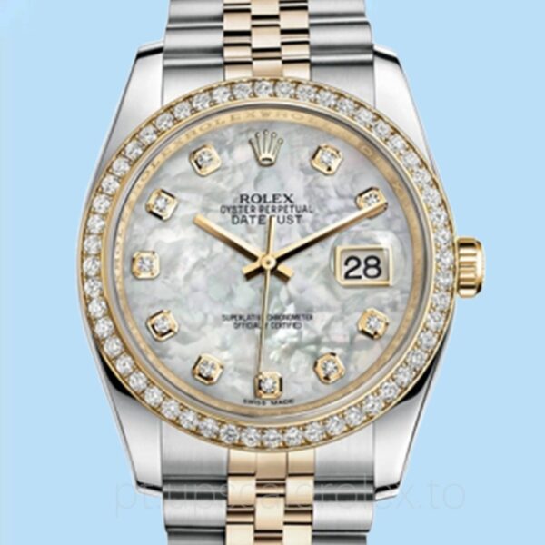 Rolex Datejust 116243MDJ Masculino Pulseira 36mm