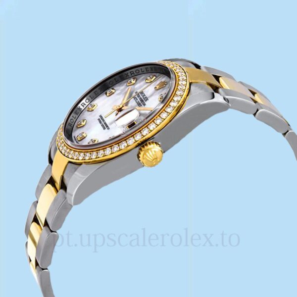 Rolex Datejust 116243MDO Masculino Tom prata 36mm - Image 3