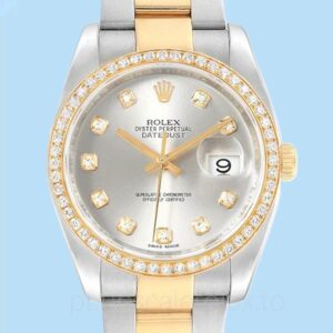 Rolex Datejust Masculino 116243SDO Mostrador prateado Automático 36mm