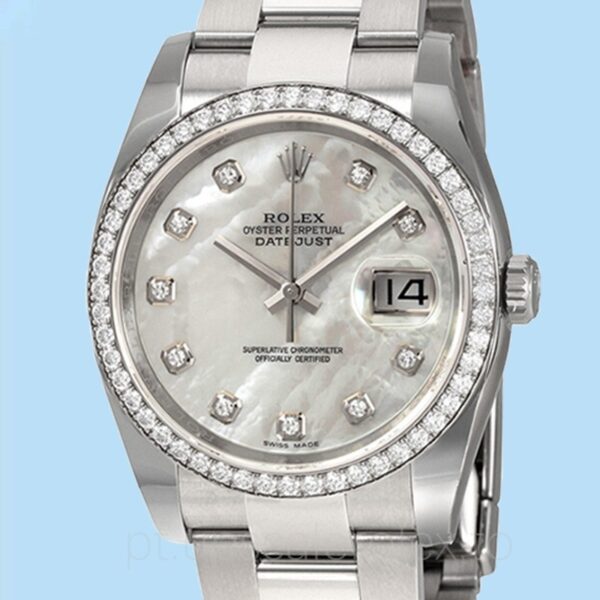 Rolex Datejust Masculino 116244MDO Automático Madrepérola