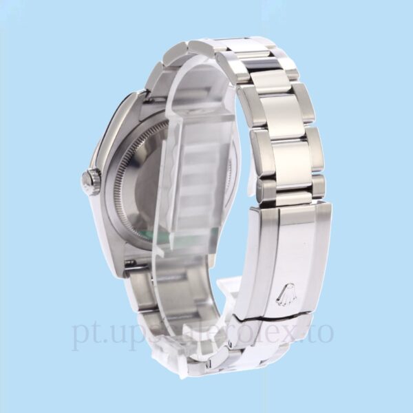Rolex Datejust Masculino 116244SFAO Oysterlock Tom prata Automático - Image 3