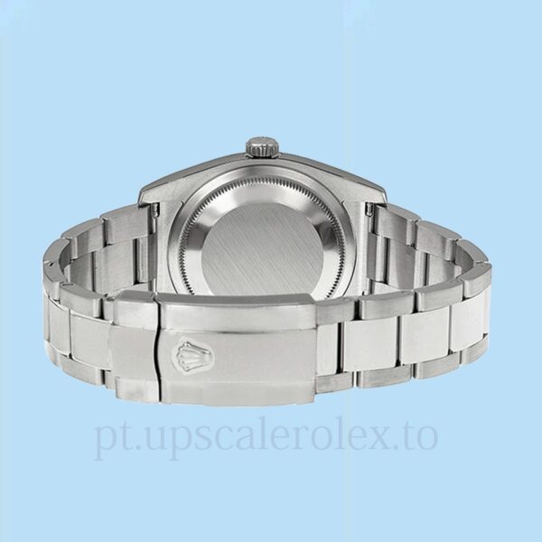 Rolex Datejust Masculino 116244SFAO Oysterlock Tom prata Automático - Image 4