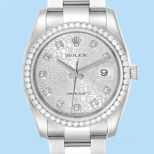 Rolex Datejust 116244SJDO Masculino Oysterlock 36mm