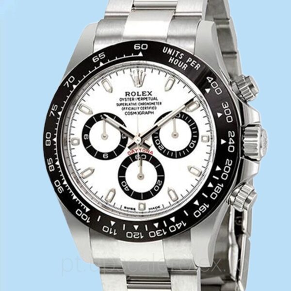 Rolex Daytona 116500WSO Masculino Automático Tom prata