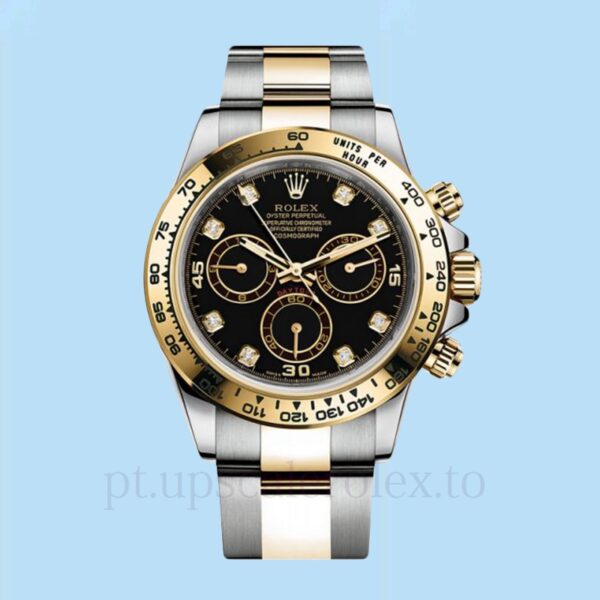 Rolex Daytona Masculino 116503BKDO Tom prata Automático - Image 2