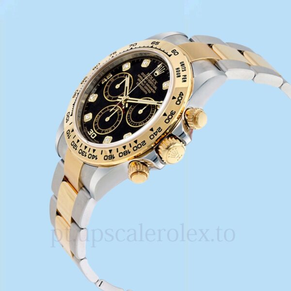 Rolex Daytona Masculino 116503BKDO Tom prata Automático - Image 3