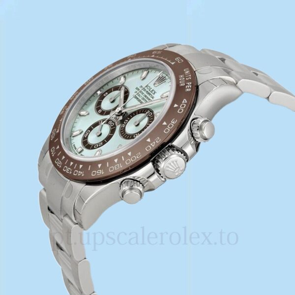 Rolex Daytona Masculino 116506IBLSO Mostrador azul gelo Pulseira Automático - Image 3