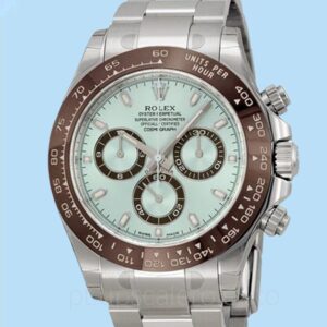 Rolex Daytona Masculino 116506IBLSO Mostrador azul gelo Pulseira Automático
