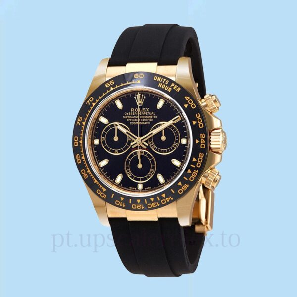Rolex Daytona Masculino 116518BKSR Mostrador preto Automático - Image 2