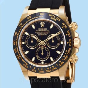Rolex Daytona Masculino 116518BKSR Mostrador preto Automático