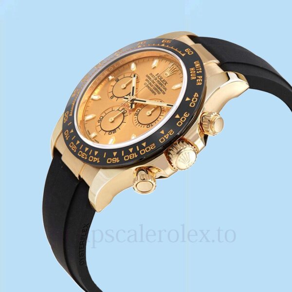 Rolex Daytona 116518CSR Masculino Tom de ouro Automático - Image 3
