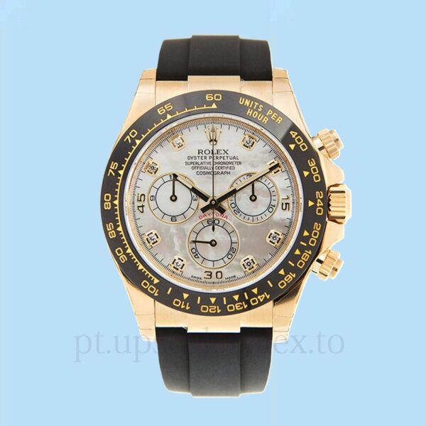 Rolex Daytona 116518MDR Masculino Automático Elástico de borracha - Image 2
