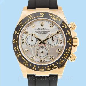 Rolex Daytona 116518MDR Masculino Automático Elástico de borracha