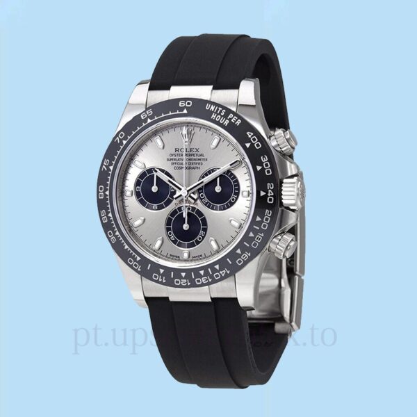 Rolex Daytona 116519LN Masculino Mostrador de a?o Tom prata - Image 2