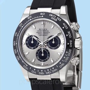 Rolex Daytona 116519LN Masculino Mostrador de a?o Tom prata