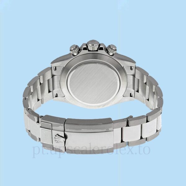 Rolex Daytona 116520-WSO Masculino Pulseira Tom prata - Image 4