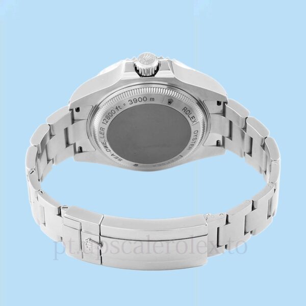Rolex Sea-Dweller 116660BLSO Masculino Tom prata Mostrador azul profundo Automático - Image 4